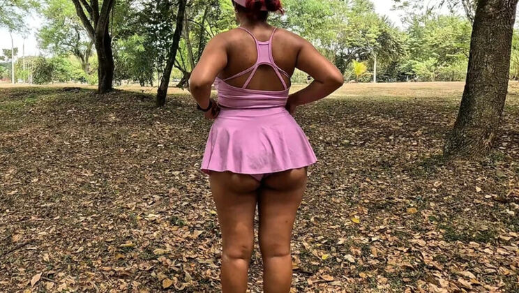 Horny Latina Neighbor Invites Me For Exercise And Shows Her Natural Tits - Cheeky Public Sex