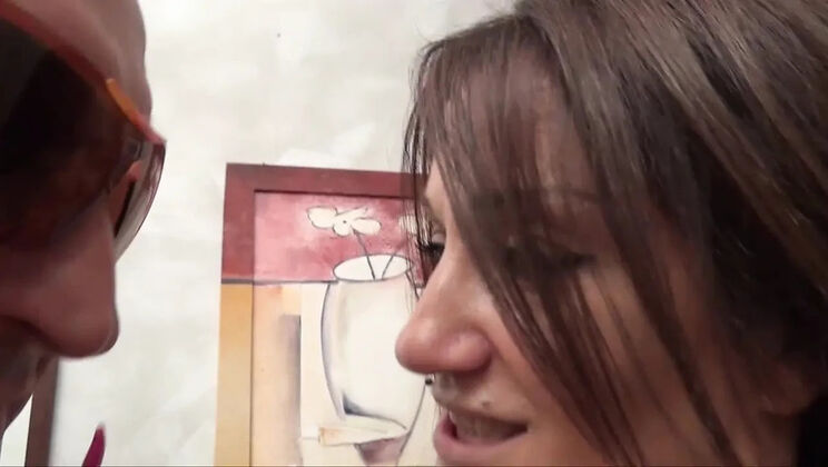 Beautiful Italian MILF Blowjob and Pussy Fuck with Big Cock