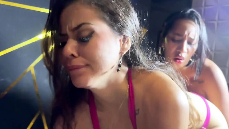 Leyne Rodriguez Big Butt Threesome Happy Ending Massage - Spicy Latina MILF & Amateur Fuck