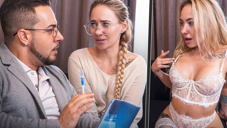 Shy Blonde Bella Mur Gets Naughty with Psychologist Jack 23 - Rough Hard Fuck & Big Dick Action