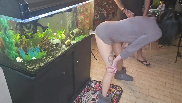 Amateur Hot Wife Dildo Fucking with Friends Cumshot in 4K