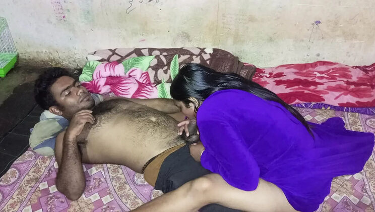Indian Bhabhi Caught Watching Porn With Brother In Law - Blowjob, Hardcore Sex & Cumshot