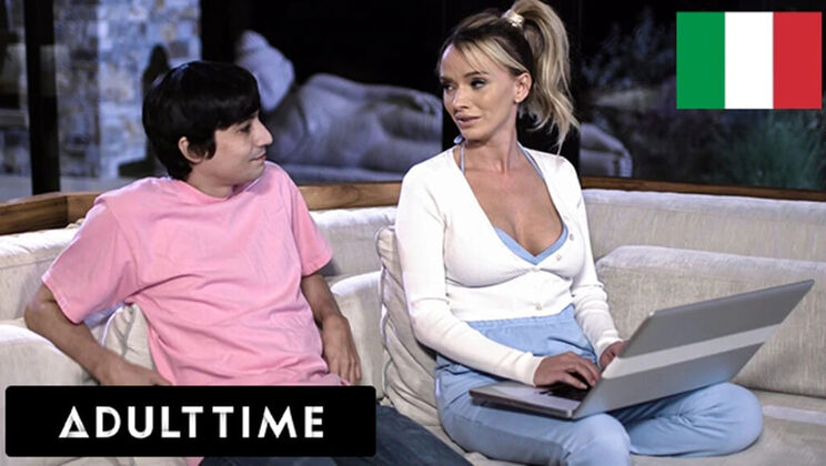 Pristine Edge MILF Fucked Hard By Stepson All Night - Italian Subtitles