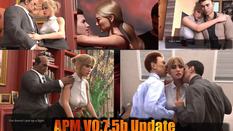 Captain Erogaming 3D Sex Game - Perfect Marriage Update v0.7.5b - Office Massage & Cheating Wife with Big Natural Tits