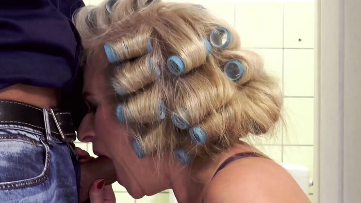 Big Boobs Mature MILF Gets Fucked Hard in Bathroom - Marina Montana Facial