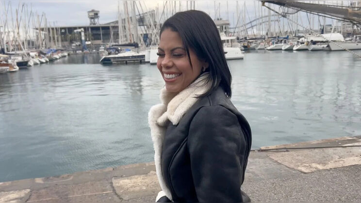 Spanish MILF Kesha Ortega Raw Interracial Sex with Big White Cock in Lingerie