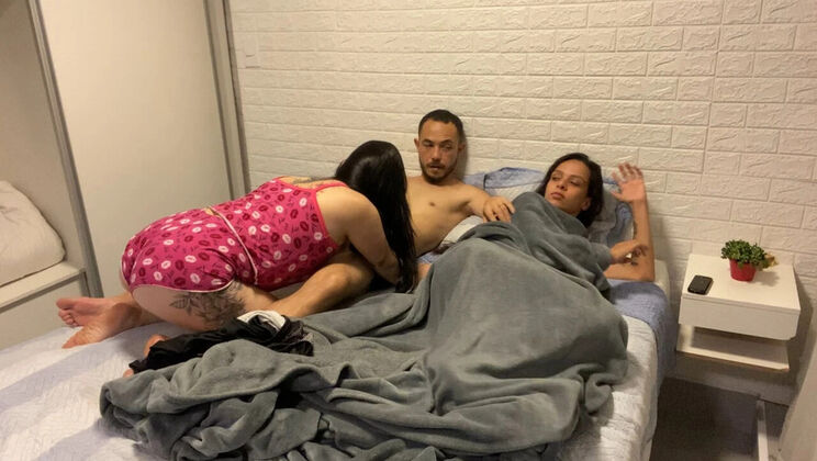 Amateur Latina Threesome Orgy - Hot Brazilian Wife Shares Sheets With Friends