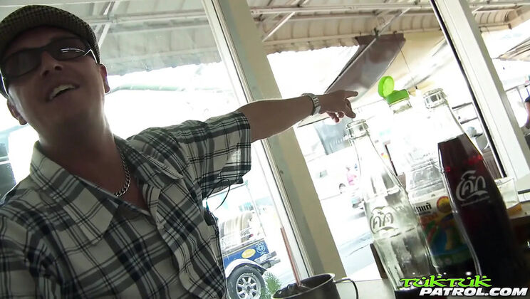 Eager Thai Babe Pleases with Small Tits and Stockings