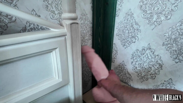 Stepmom Caught Masturbating by Stepson Then Roughly Fucked with Permission - Blowjob, MILF, Amateur, Squirting, Fisting, DP