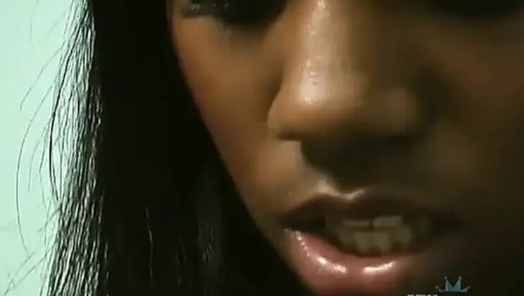 Sierra Banxxx Amateur Solo Masturbation with Vibrator and Fingering Her Hairy Ebony Pussy