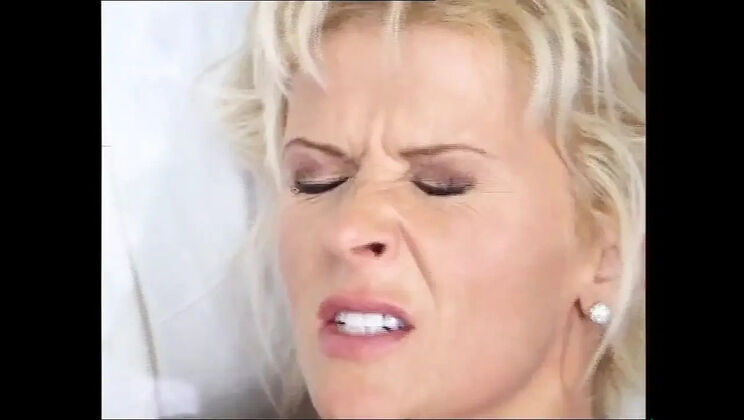 Hardcore Party Blonde with Big Tits Sucks Huge Cock - Intense Cumshot