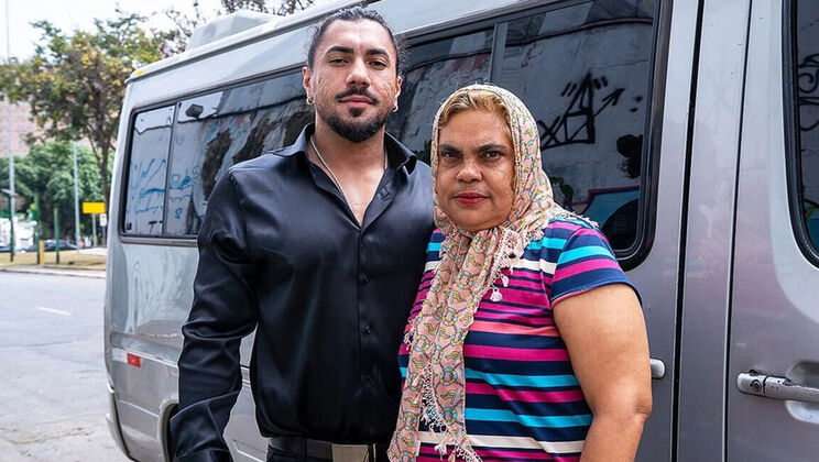 Fat Granny Anal Destroyed by Big Cock in Bus - Rough BBW Fuck