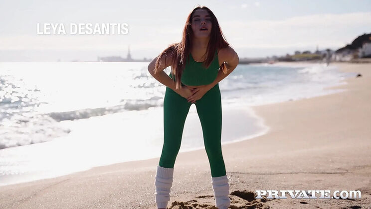 Private Sex Adventure with Leya Desantis - Big Tits Blowjob & Fucking