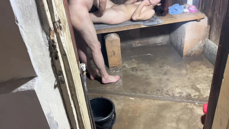 Amateur Teen Roben Gets Tight Pussy Eaten By Old Man in Turkish Sauna HD