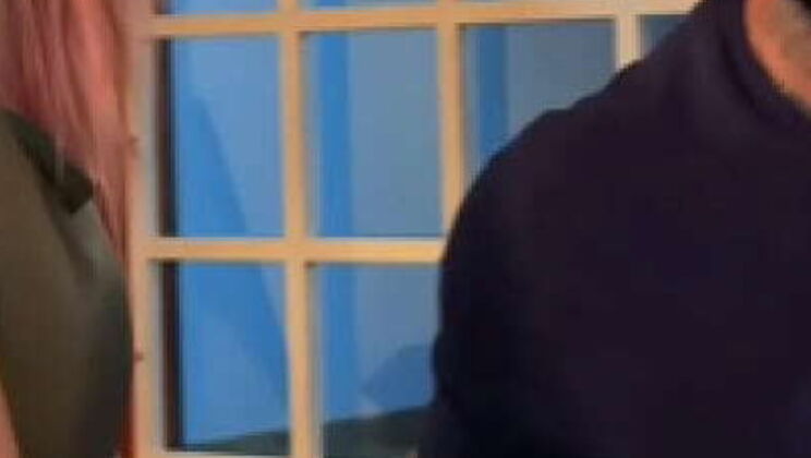 Brazilian wife Ary Casal Luar gets pussy fucked by big monster cock while cuckold husband watches