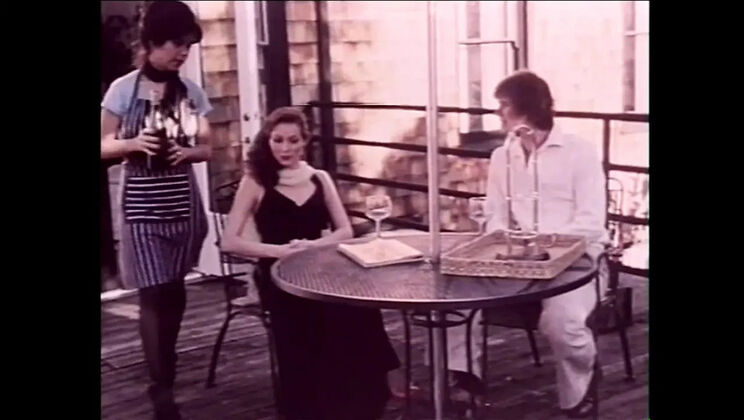 80s Vintage Porn with Annette Haven - Long Hair Huge Tits Blowjob & Cumshot