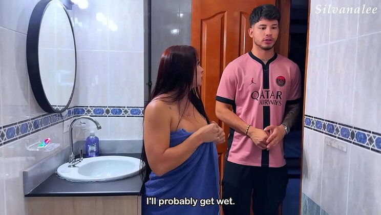 Step Mom Home Alone Fucked Rough by Big Cock Stepson - Silvana Lee & Danner Mendez