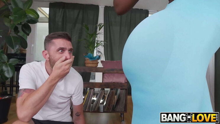 Lexi Luv Black Yoga MILF Fucks Hard - Big Tits Big Ass POV Blowjob