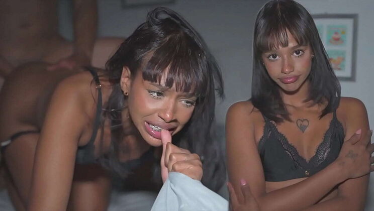 Ebony Teen Slut Brittany Taylor Takes Huge Creampie From Cristian Tanner