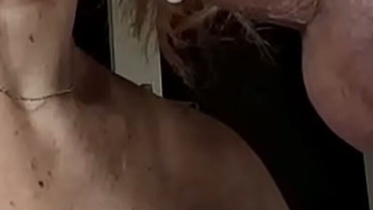 Teresa Jones loves sucking cock and taking cum in her mouth