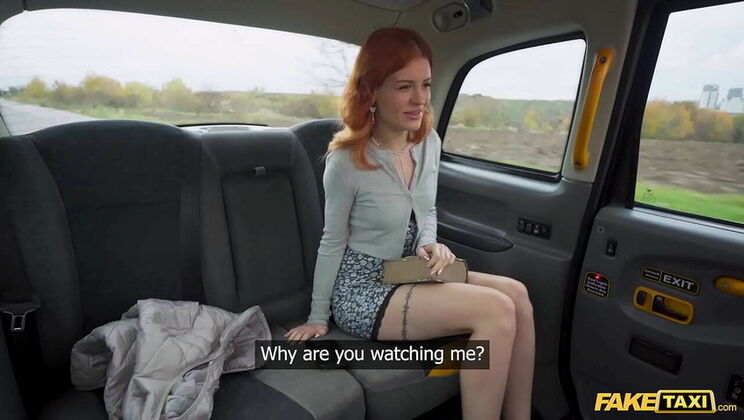 Fake Taxi Public Sex - Petite Redhead Mia Stone Squirts on Big German Dick