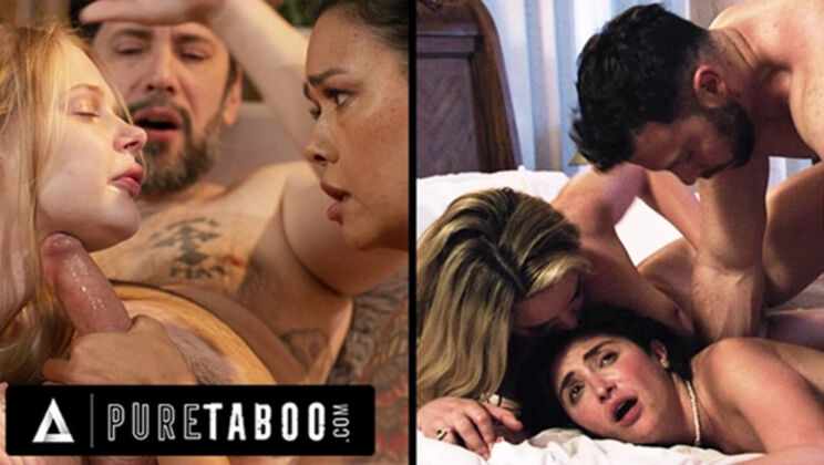 Hot MILFs Charlie Forde & Dana Vespoli Swap Stepdaughters for Their Husbands - Anal, Blowjob, Rough Sex