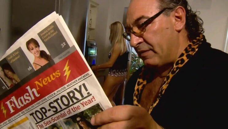 Blonde MILF Winnie Takes Huge Cock in Mouth and Pussy - Roberto Malone Fucks Granny Deep