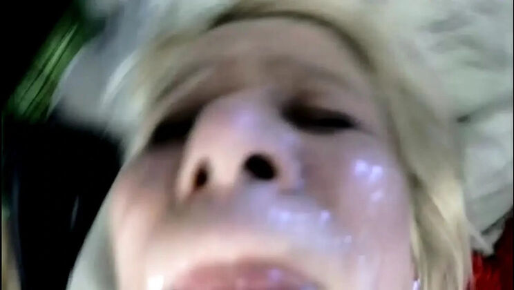 Mature German Housewife Lotusblume Gets Facial Cumshot - Amateur Blowjob & Sucking Sperm Load