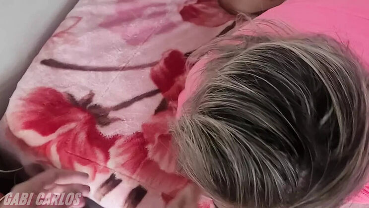 Homemade Cuckold Sex - Hot Blonde Wife Fucked by Friends While Husband Watches on Video Call