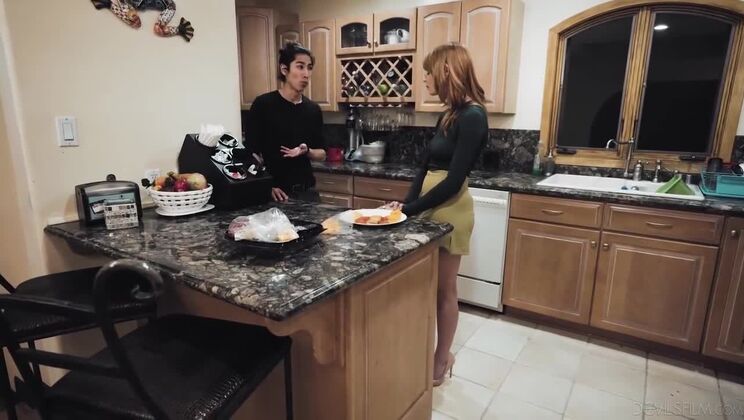 Lacy Lennon & David Lee: Wife Swap Fantasies (HD, Cumshot, Facial, Redhead, Deepthroat)