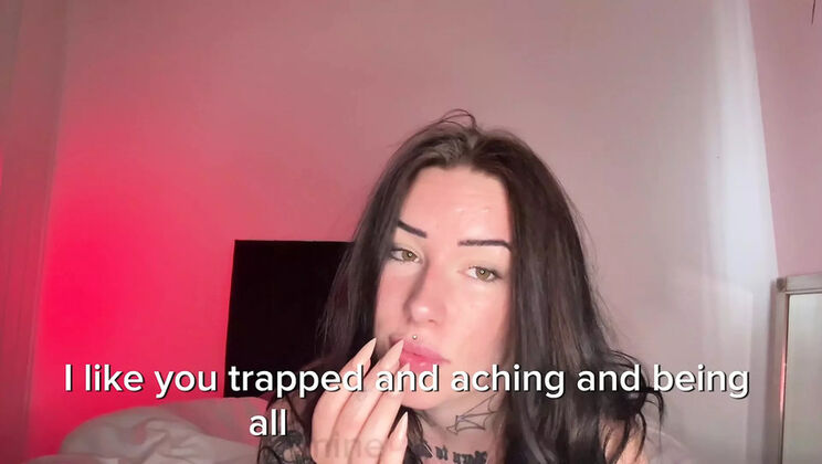 Sweet Leah Horny Goth Teen Loves Stepdaddy Dirty Talk JOI