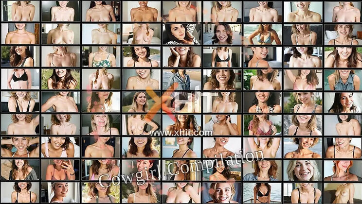 Hot Cowgirl Compilation - Nany, Colette & Bianca Ride Hard