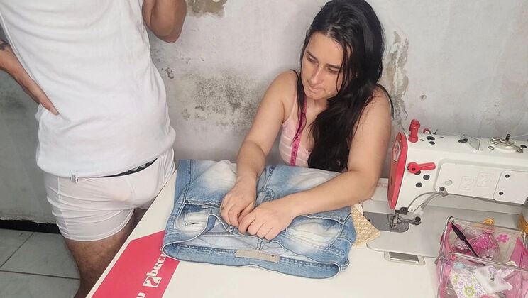 Married Seamstress Cheats On Husband With Big Dick Client - Hardcore Amateur Sex