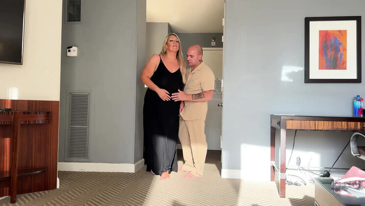 Mature MILF Reunion Fuck - Blonde Big Booty Hotel Sex with Prom Date