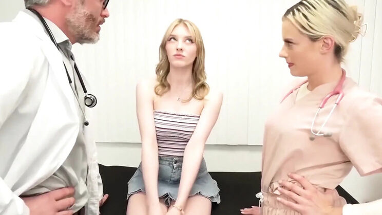 Blonde Teens Get Creampie Breeding Compilation - Rebeca Linares, Melody Marks, Annalena Reno