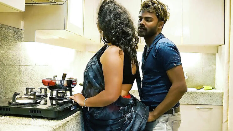 Big Ass Indian Step Mom Doggy Style Fucked in Kitchen - Hindi Slang