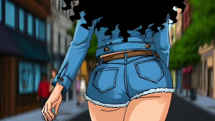 Horny Housewife Cuckold Fantasy Cartoon