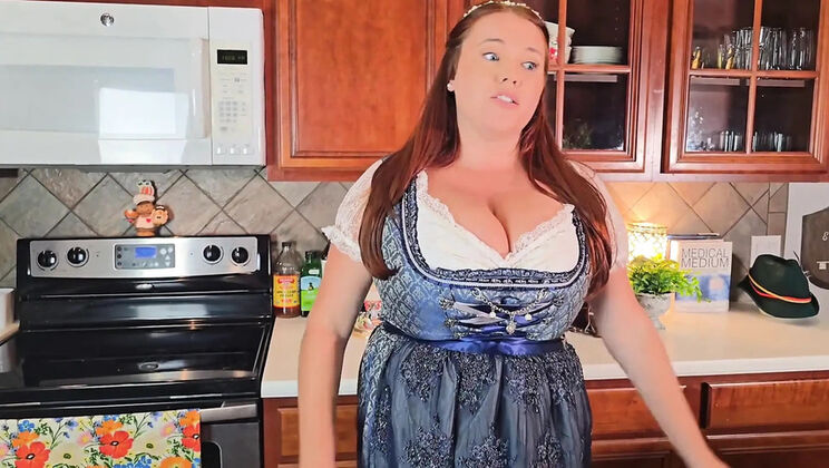Hot Stepmom Seduces German Exchange Student Before Oktoberfest