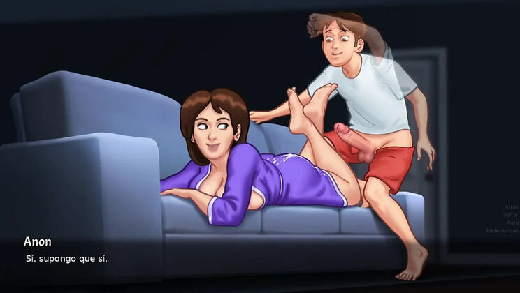 Hot Gold Scene: Summertime Saga with Horny MILF Debbie in 3D Hentai