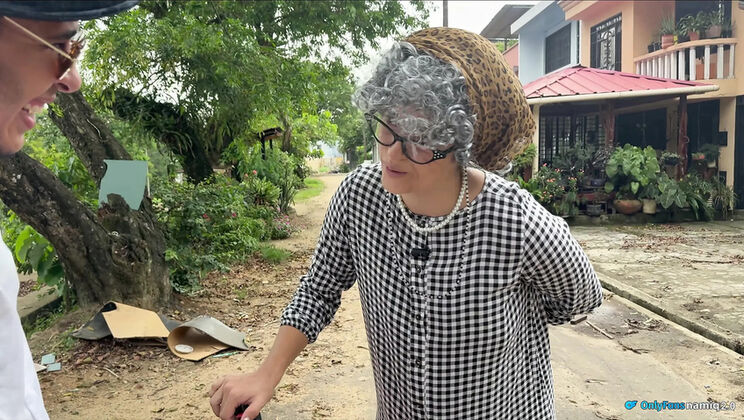 NamiQseiiin Turns Old Lady Young Then Fucks Her Hard