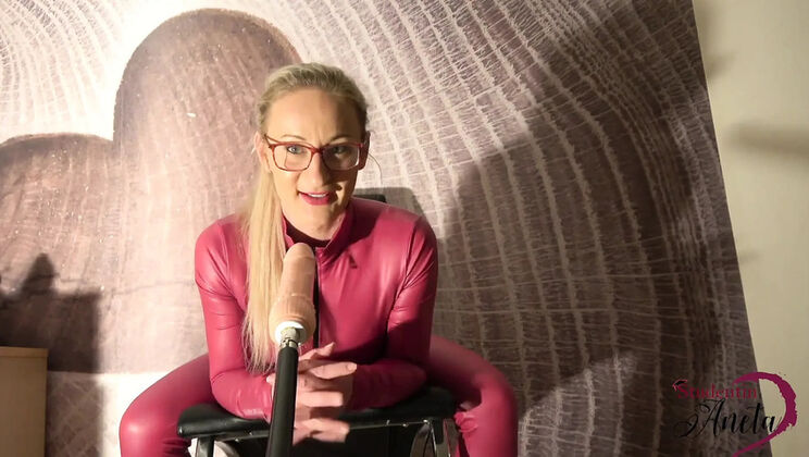 Mature Blonde Student Aneta Needs a Roommate