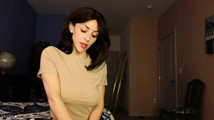 Big Titty Stepmom Seduces Stepson | SavvyStar POV Roleplay