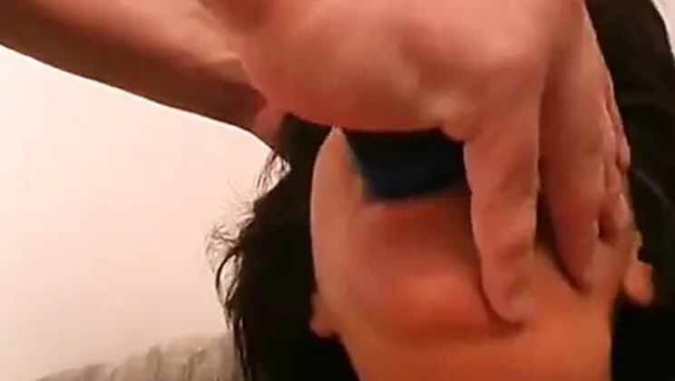 Two hairy MILFs share a huge cock