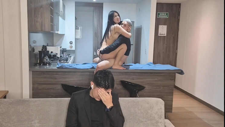 Fucking My Best Friend's Stepsister While Watching Football | Big Tits Latina Amateur