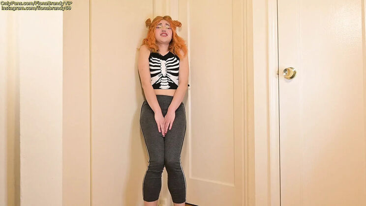Desperate Teen Fiona Pisses Herself After Being Locked Out of the Toilet - Dirty Talk & Pee Roleplay