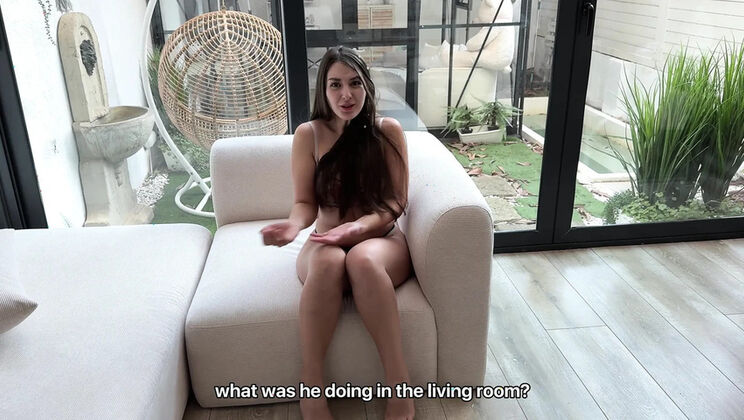 Step Sis Wears My Girl's Lingerie - I Get Hard and Creampie Her