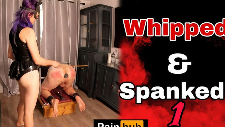 Homemade Femdom Slave Gets Whipped & Spanked Vol 1
