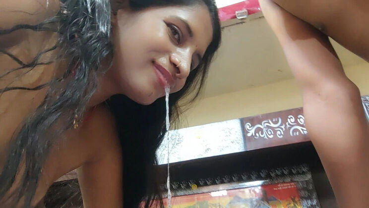Desi College Girl Blowjob MMS – Hindi Audio, Cum in Mouth