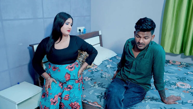 Big boobs desi wife gets brutal hardcore fucking while husband watches