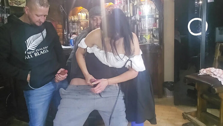 Wife Jerks Me Off While Friends Fuck Her - Amateur Cuckold